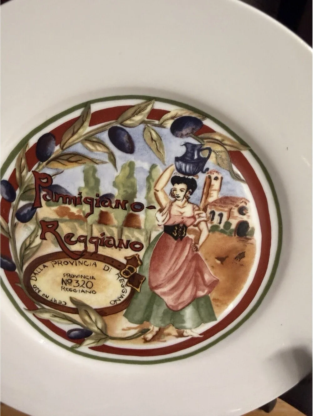 Set of 4 Restoration Hardware Classic Cheese Tapas Appetizer Plates 7.75” MINT *